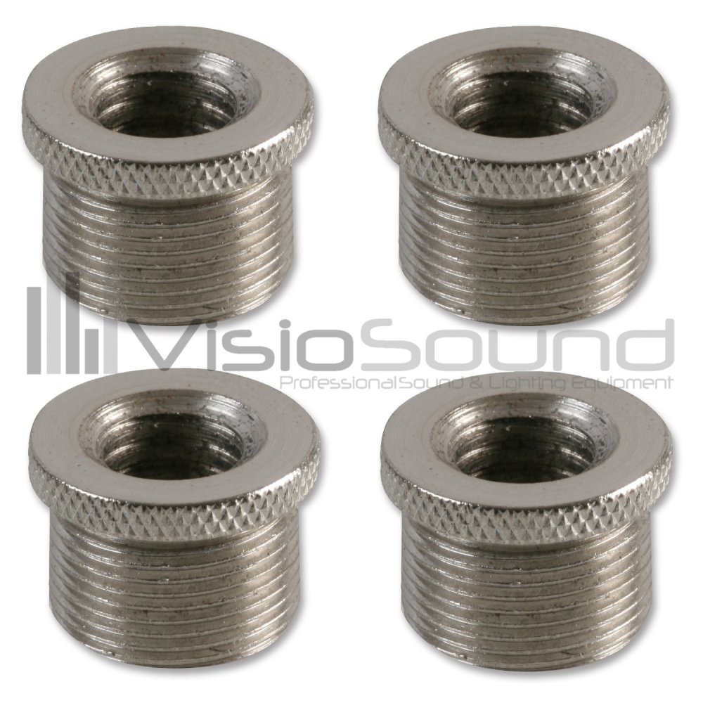 3/8" to 5/8" Microphone Stand/Mic Clip Thread Adaptor with Flange