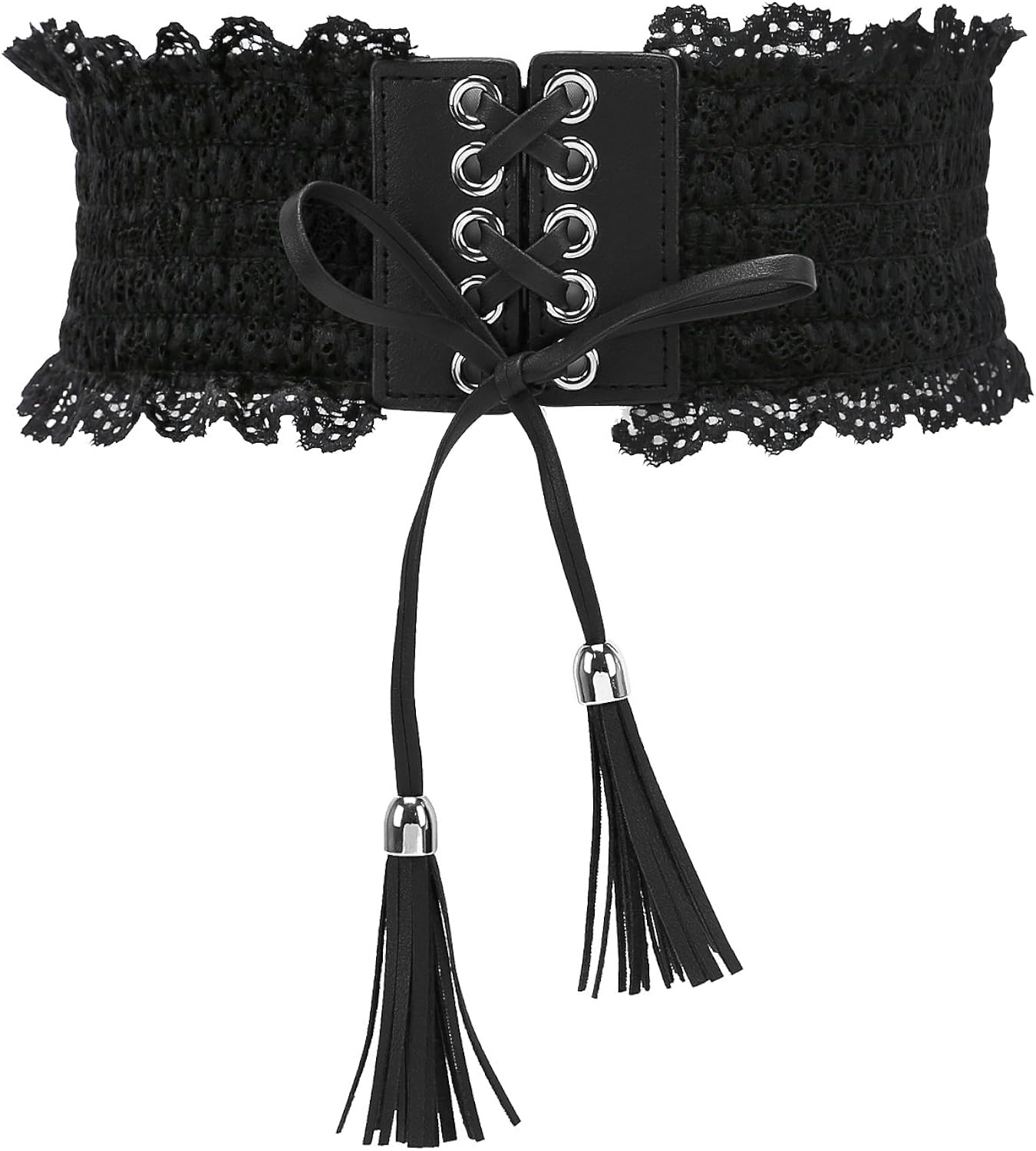 black lace belt for dress
