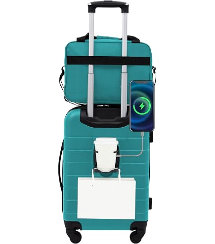 Amazon.com | Rockland Fashion Softside Upright Luggage Set