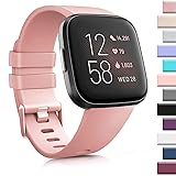 AK Sports Bands Compatible for Fitbit Versa, Soft