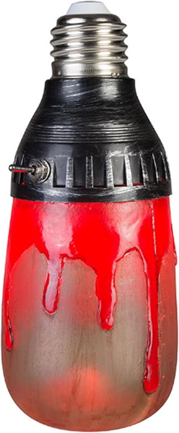 Amazon.com: GEMMY LIGHTSHOW HALLOWEEN Bloody Red Short Circuit Bulb