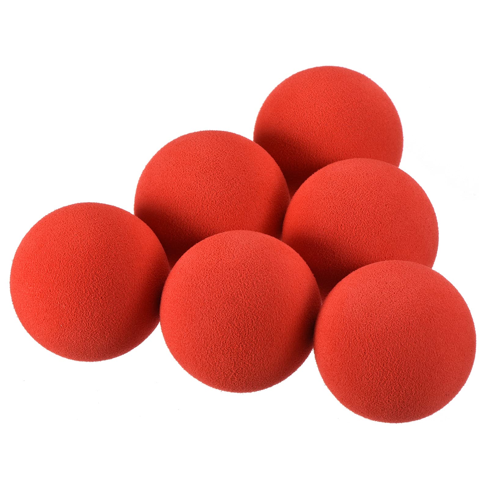 PATIKIL Golf Foam Balls, 20 Pack EVA Sponge 42mm Exercise Flight Swing Practice for Indoor Training, Red