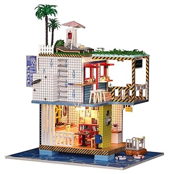 Beenzy Diy Modell Mini Haus Diy Miniatur Zimmer Set Holz Handwerk