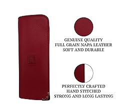 Adamis Full Grain Genuine Leather Spectacles Case