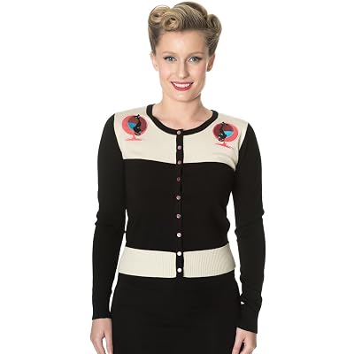 Buy Banned Apparel - Retro Cat Cardigan 