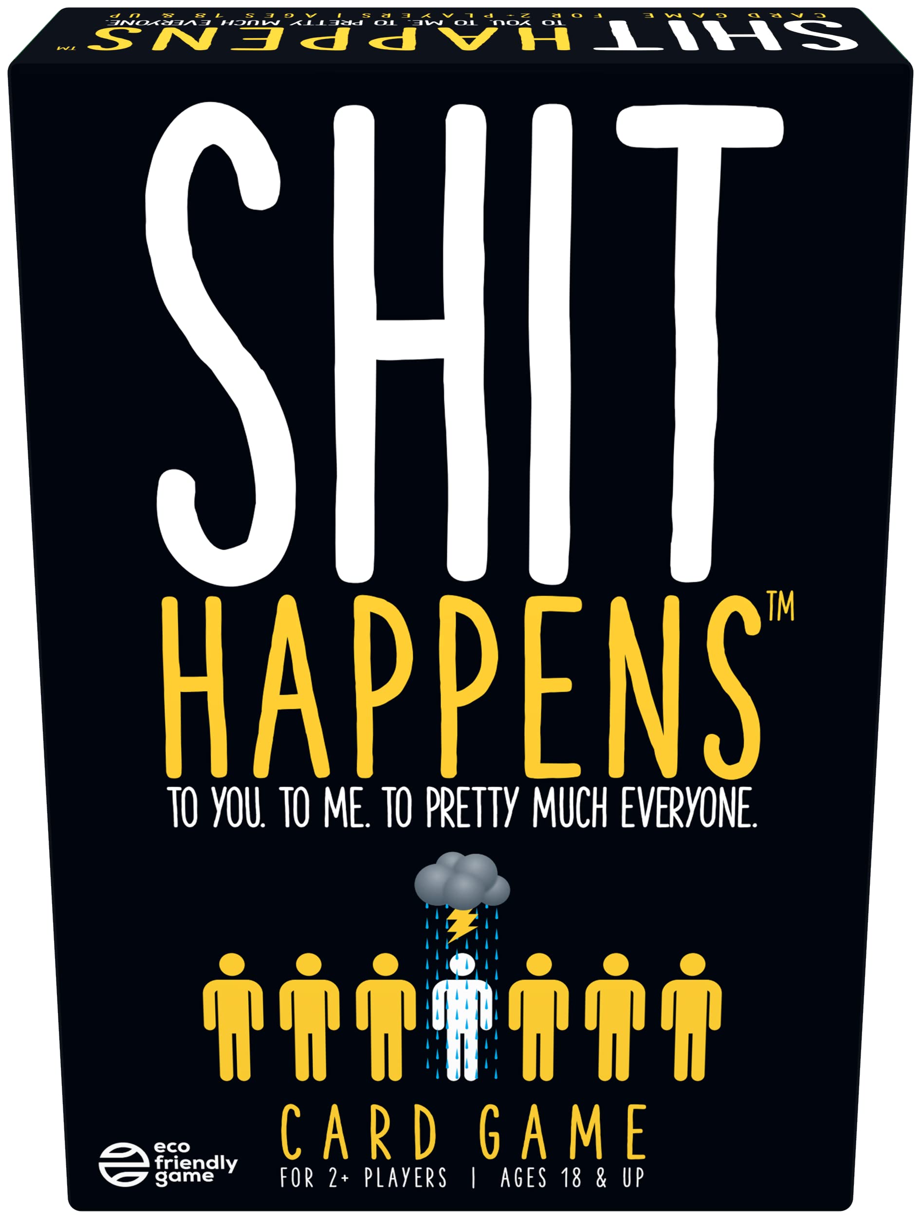 Shit Happens: Can You Guess Where Each Situation Ranks on the Misery Index? | Adult Party Drinking Games | For 2+ Players Ages 18+, Merhfarbig