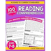Reading Comprehension Workbook: Reading Comprehension 2nd Grade Ages 7-8, Grade 2 Reading Comprehension