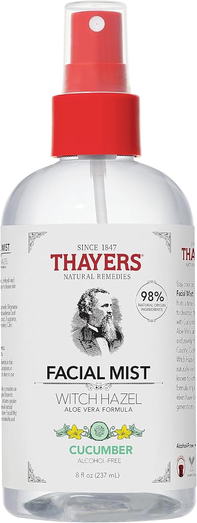 Thayers Witch Hazel Cucumber Facial Mist Toner Aloe 237ml