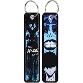 Pinstant Solo Leveling Only I Level Up Arise South Korean Web Novel Comic Webtoon Anime Manga Keychain Key Tag Chain Fob Ring