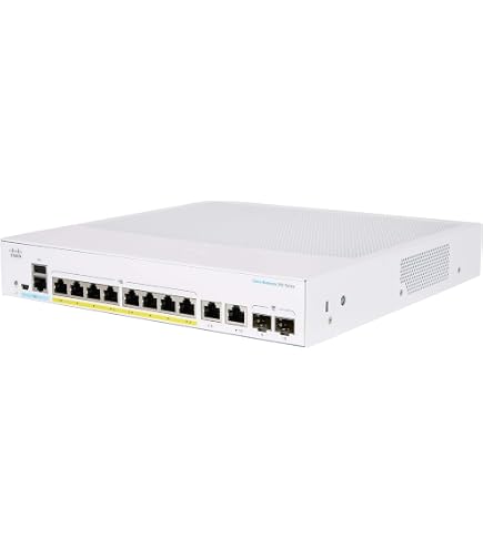 Amazon.com: Cisco Catalyst 1200-8T-D Smart Switch, 8 Port GE, Ext
