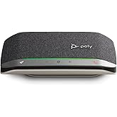 Poly Sync 20 USB-C Personal Portable Smart Speakerphone (Plantronics) – Noise/Echo Reduction -Works w/Teams, Zoom, PC, Mac, M