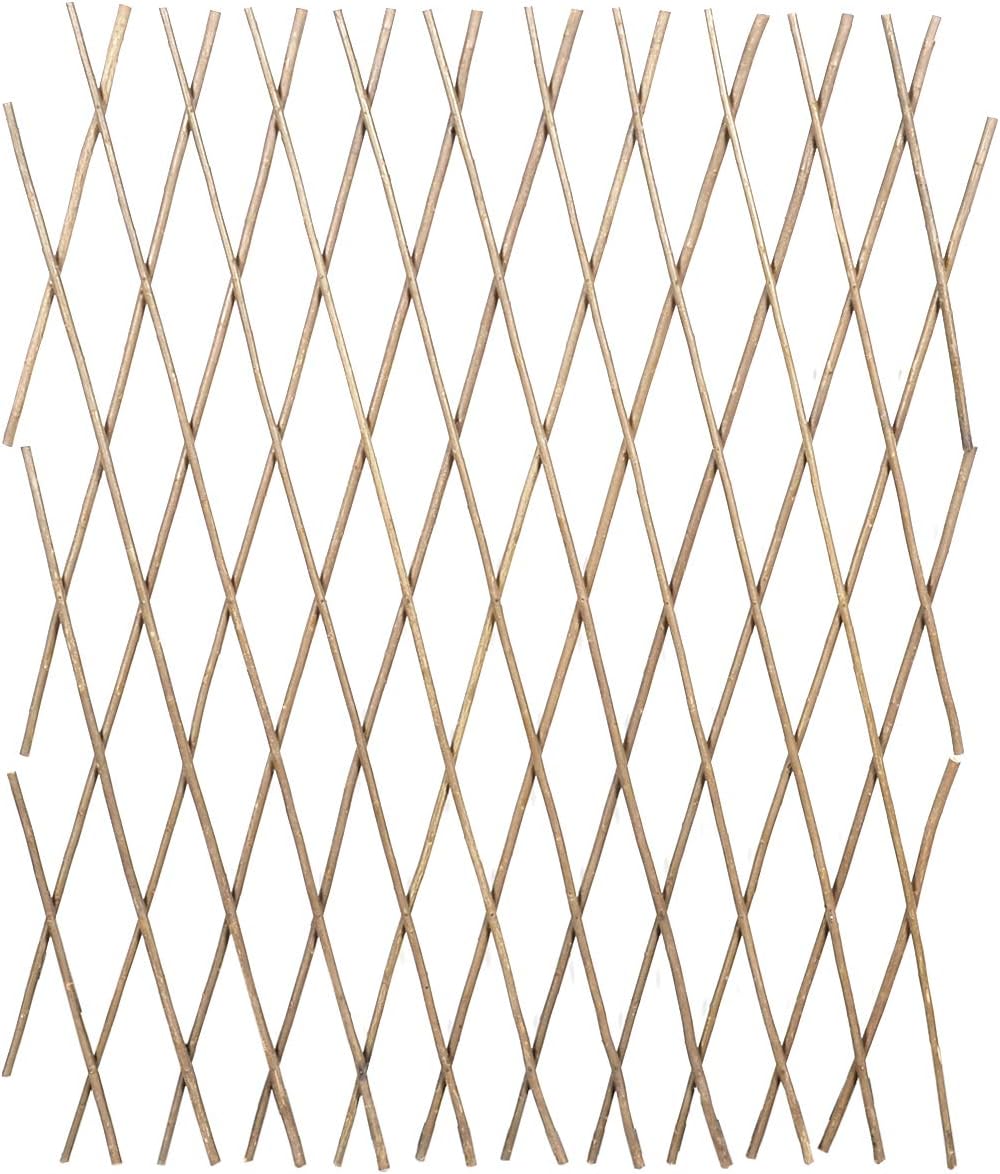 vidaXL 5X Rankgitter 90x180cm Weide Spalier Rankhilfe Gitter Pflanzengitter