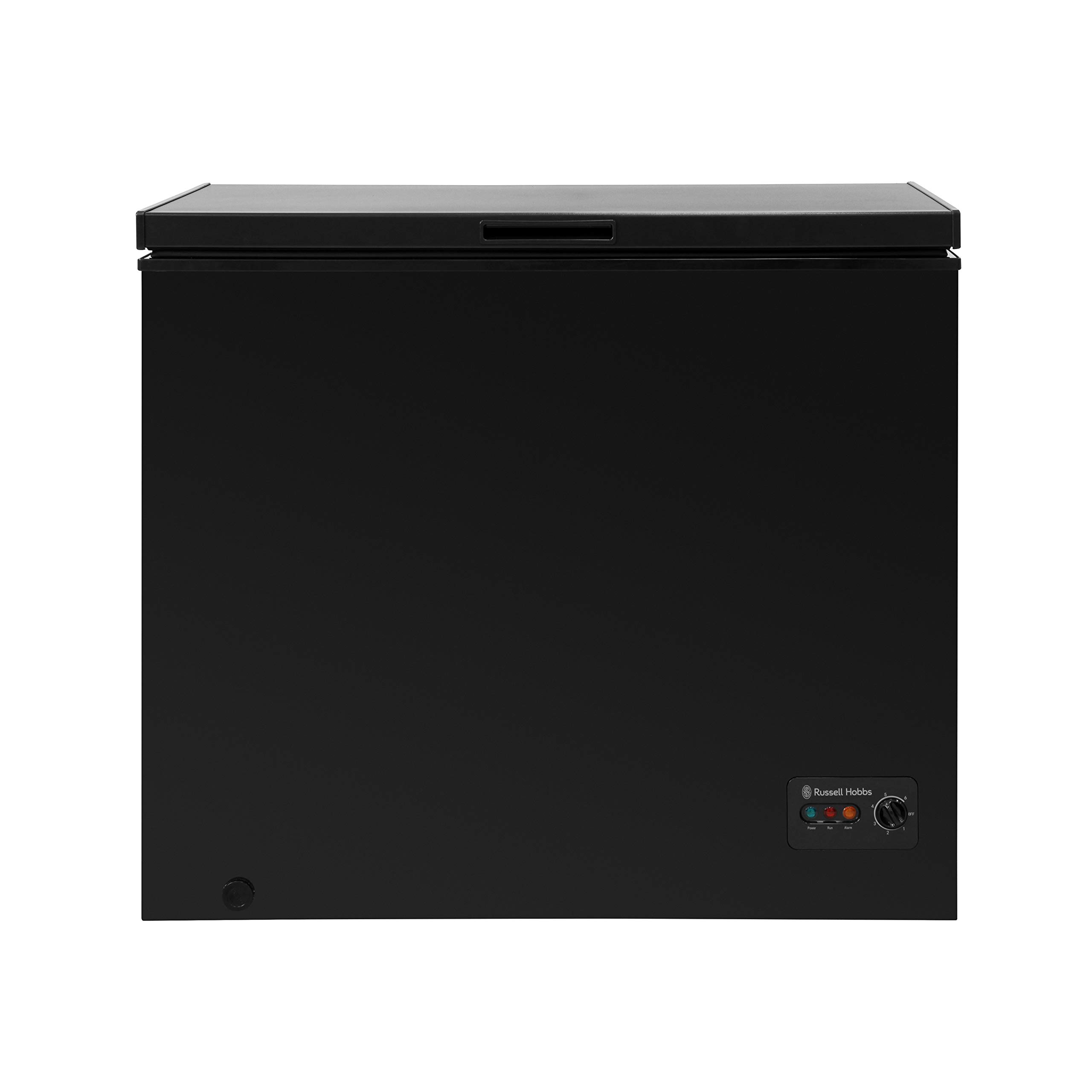 Russell Hobbs RHCF198B Black 198L Chest Freezer - Free 5 Year Guarantee