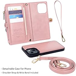 MInCYB Compatible with iPhone 14 Pro Wallet