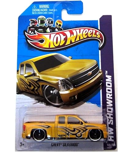 Amazon.com: Hot Wheels Chevy Silverado, [Copper] 70/240 2010