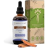 Secrets of the Tribe Ceylon Cinnamon Tincture Alcohol-Free Liquid Extract, Ceylon Cinnamon (Cinnamomum Verum) Dried Bark (4 FL OZ)