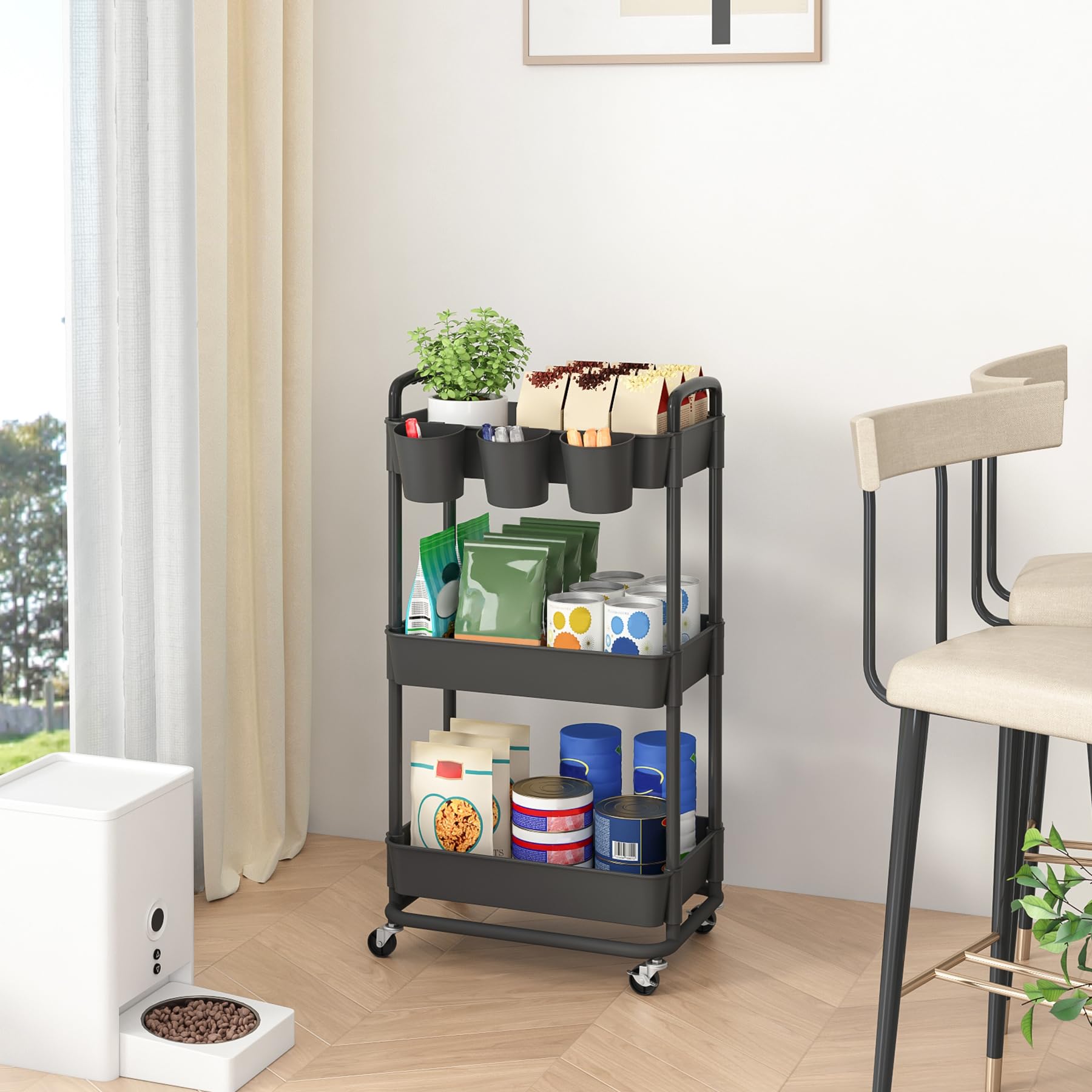 JIUYOTREE Rolling Cart