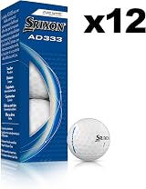 Srixon AD333 11 High-Performance Distance Golf Balls White view 2