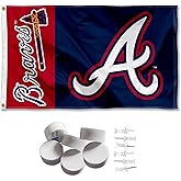 Atlanta Braves Banner and Tapestry Wall Tack Pads