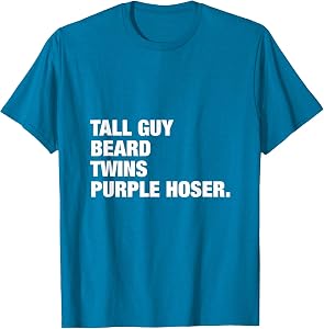 Dude Perfect Purple Hoser T-Shirt
