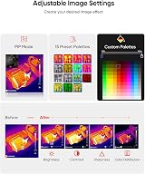 HIKMICRO MiniE Thermal Camera 96x96 IR, 192x192 SuperIR, USB-C view 6