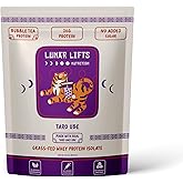 Lunar Lifts Nutrition Taro Ube Boba Tea Protein Powder | 26g Taro Milk Tea Powder | Whey Protein Isolate Powder | Bubble Tea High Protein Powder | No Added Sugars or Artificial Ingredients