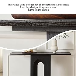 LKTART 47" MDF Console Table for Entryway, Narrow