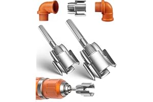 HANPURE PVC Pipe Threader Threading Tool - Integrated Internal & External Pipe Threading Tool Dual-Function Pipe Threading Cutting Tool for 1/2" & 3/4" PVC/Plastic Pipes for Repair and Irrigation