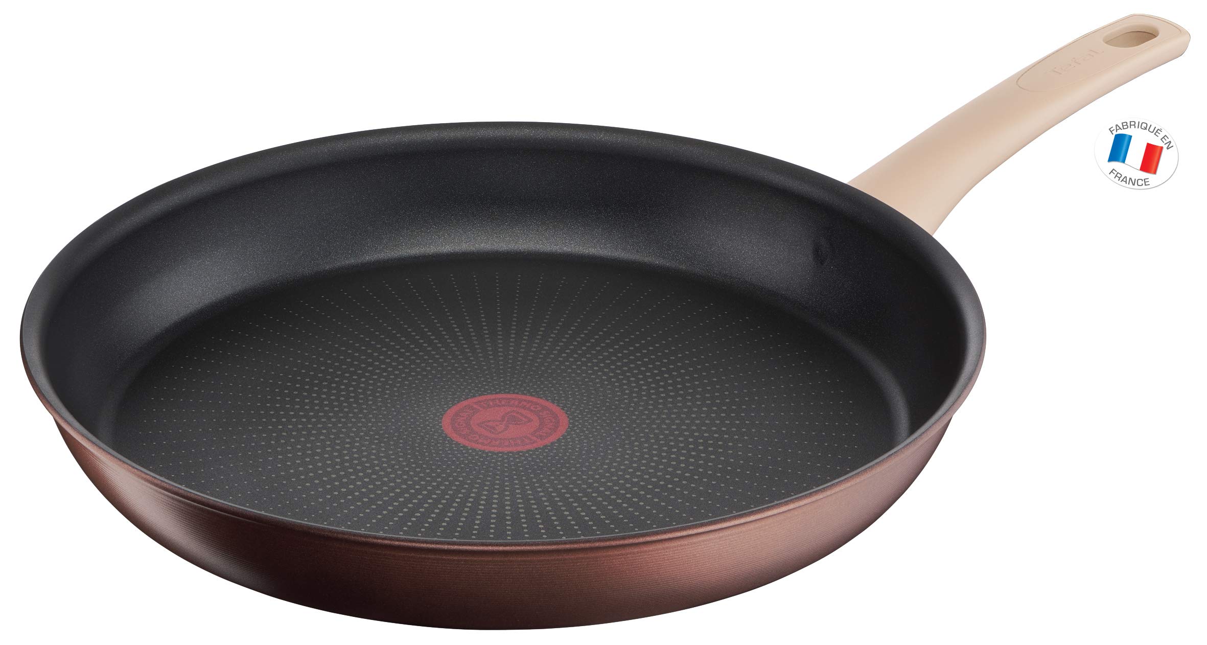 Tefal ECO-Respect G2540602 Frying Pan 28 cm Non-Stick Induction,Red