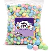 Mini Eggs Milk Chocolate Candy with Crisp Shell, 32 oz