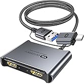 WARRKY 4K HDMI Capture Card [with Fixed USB 3.0 Cable, 4K Loop Out, No-Latency] 1080P 60FPS Cam Link Video/Audio Capture Devi