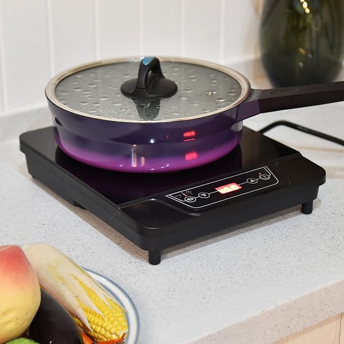 COSTWAY 1800W Portable Electric Induction Cooktop