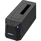 SABRENT USB 3.0 to SATA External Hard Drive Docking Station for 2.5" or 3.5"' HDD, SSD [Support UASP] (EC-UBLB)