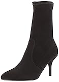 Stuart Weitzman Women's Cling Ankle Boot, Black, 8