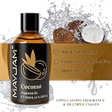 MAYJAM Coconut Fragrance Oil 100ML with Glass Dropper Diffuser Oil view 3