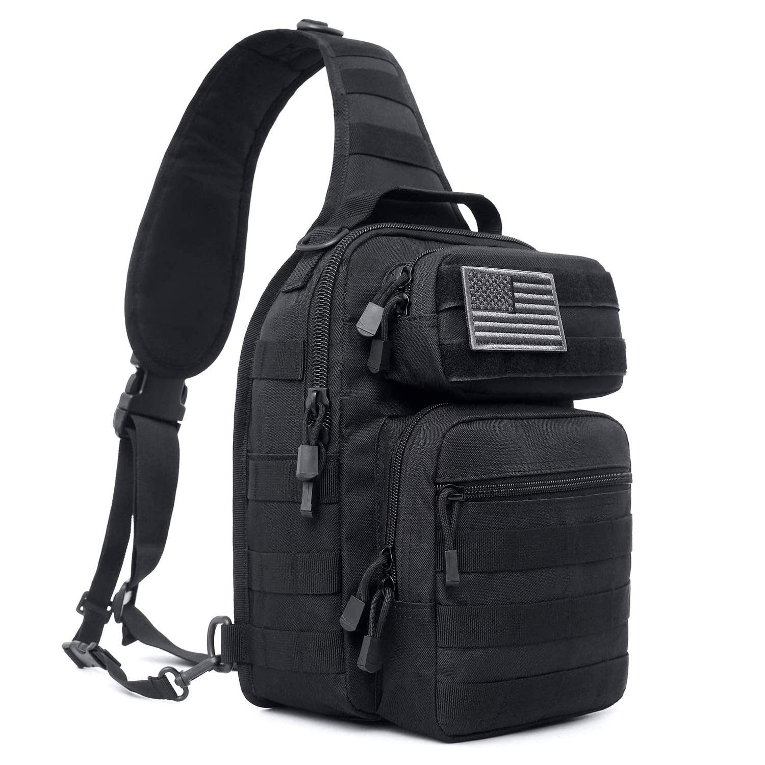 Tactical Sling Bag Pack Military Rover Shoulder Sling Backpack
