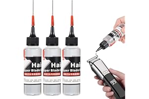 Hair Clippers Oil, 60mlx3 Hair Trimmer Oil, Rust-Proof Clipper Oils For Hairs Trimmers, Odorless And Friction Reducing Trimme