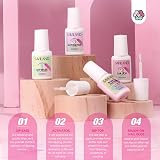 SAVILAND 22Pcs Dip Powder Nail Kit Starter 4 Colors Liquid Set French Manicure view 5