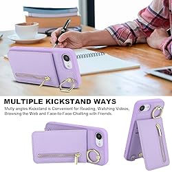 Jcxtrombulous Crossbody Wallet Case for iPhone 16E
