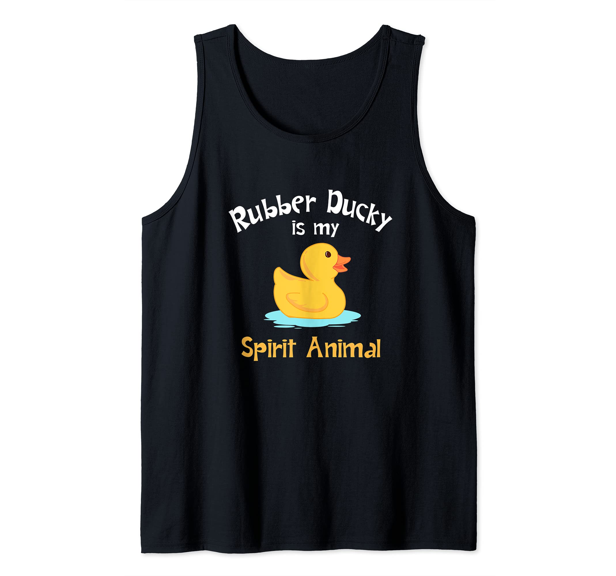 Rubber Duckie Spirit Animal Gift Tank Top