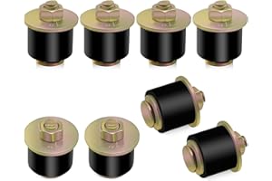 Daptemn 1" Rubber Expansion Freeze Plugs, 8PCS Automotive Engine Expandable Freeze Rubber Plugs Fit Hole: 1" to 1-1/8" (25 mm - 28 mm)