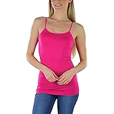 ToBeInStyle Women's Stretch Layering Scoop Neck Camisole Tanks & Camis