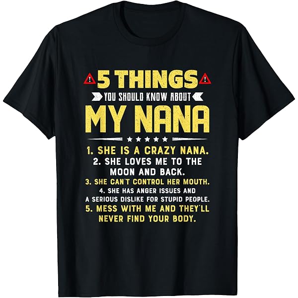 Its A Nana Thing T-Shirt Made in the USA Size S to 5XL