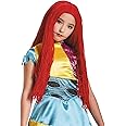 Disney Sally Nightmare Before Christmas Girls' Polyester Wig, One Size