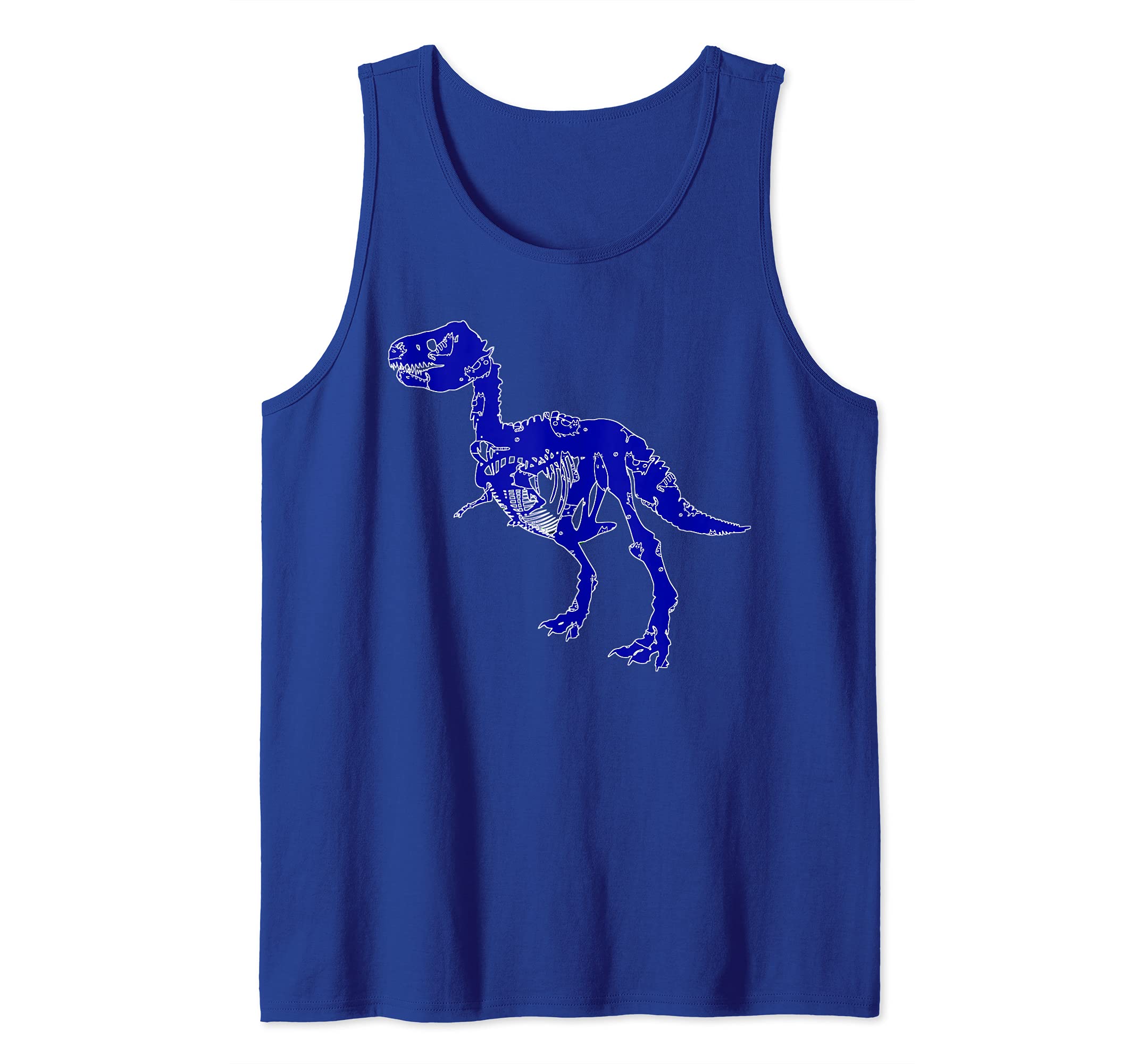 Tyrannosaurus Rex Animal T-Rex Creepy Dinosaur Tank Top