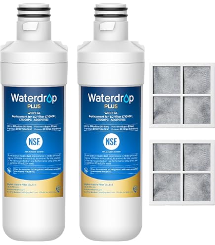Filtro per l'acqua del frigorifero, filtro per l'acqua e filtro dell'aria del frigorifero