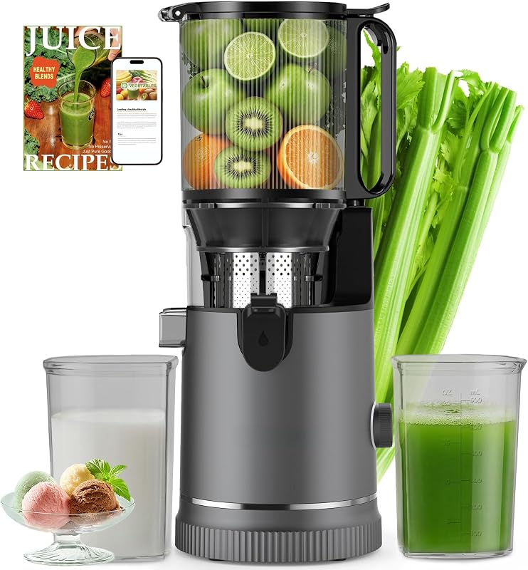 SJ-065 Entsafter Slow Juicer, 400W, 152 mm XL-Einfüllschacht — Foto 1 von 8
