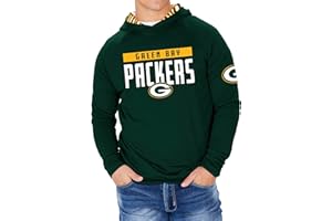 Zubaz NFL Men's Lightweight Hoodie with Lined Hood in Camo, Viper, Zebra Patterns, All NFL Teams, Official Licensed NFL