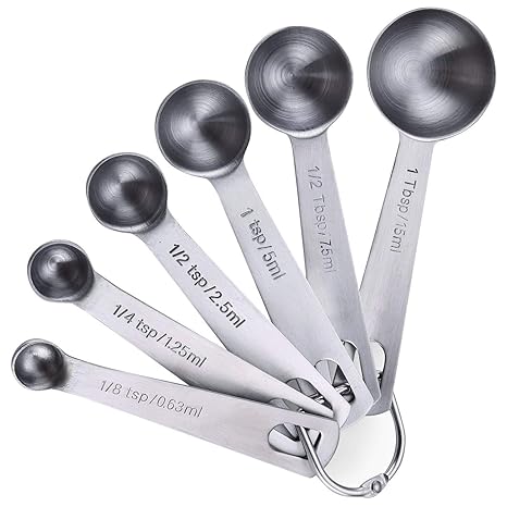 Hulless Measuring Spoons Stainless Steel Small Tablespoon Accurate Kitchen Measuring Spoons 12 Tablespoon And 18 Teaspoon Metal Measuring Spoon For Hulless Measuring Spoons Stainless Steel Small Tablespoon Accurate Kitchen Measuring Spoons 12 Tablespoon And 18 Teaspoon Metal Measuring Spoon For