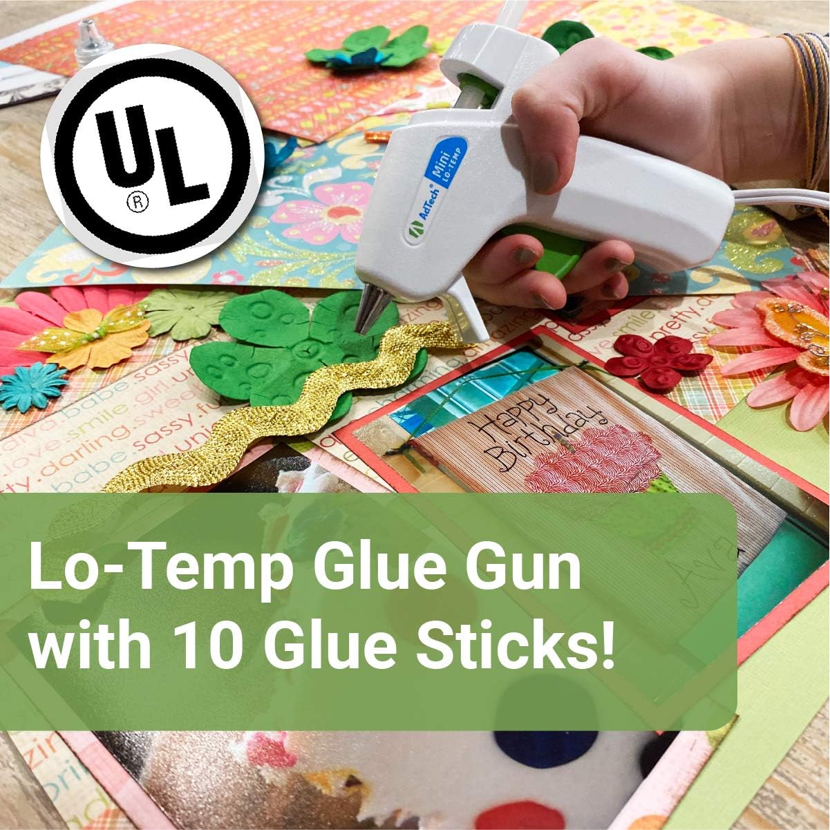 Adtech Mini Lo Low Temp Hot Glue Gun Combo Pack -